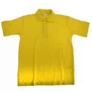 Kustom Kit Klassic Childrens Superwash 60 Polo Shirt (Pack of 2) (3-4) (Canary)