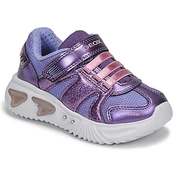 Geox ASSISTER Girls Childrens Shoes Trainers in Purple - Sizes 7 toddler,7.5 toddler,8.5 toddler,9.5 toddler