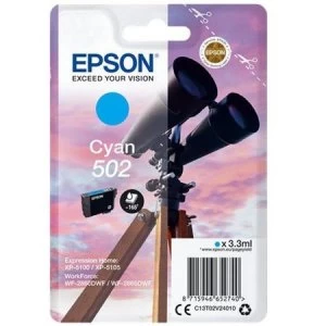 Epson Binoculars 502 Cyan Ink Cartridge