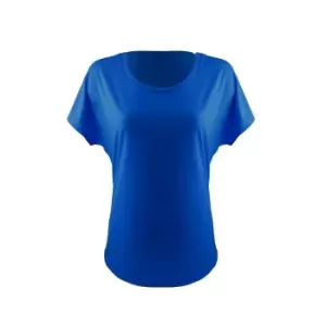 Next Level Womens/Ladies Ideal Dolman T-Shirt (L) (Turquoise)