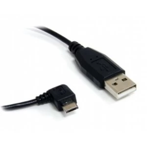 Startech 1ft Micro USB Cable A to Right Angle Micro B