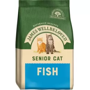 James Wellbeloved Senior 7+ Cat - Fish - 1.5kg