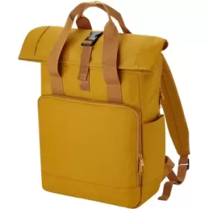 Bagbase Roll Top Twin Handle Laptop Bag (One Size) (Mustard Yellow) - Mustard Yellow
