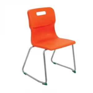 TC Office Titan Skid Base Chair Size 5, Orange