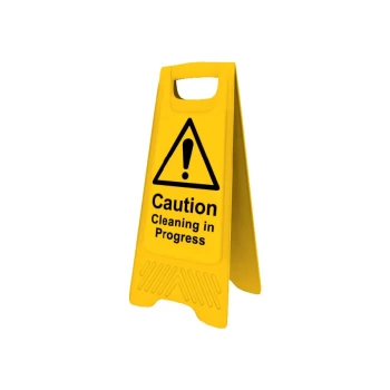 Cleaning in Progress A-Frame Caution Sign - 300 X 620MM