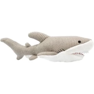 Knitted Shark 12.5" Plush