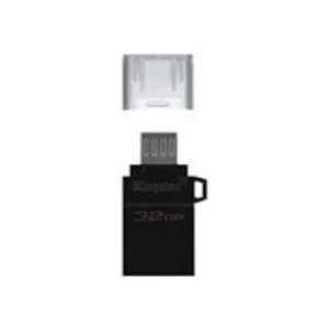 Kingston DataTraveler microDuo3 G2 32GB USB 3.2 Black