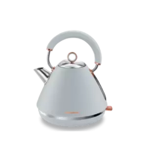 Morphy Richards Accents Rose Gold and Ocean Grey Traditional Kettle - Pyramid Kettle - 1.5L - 102040