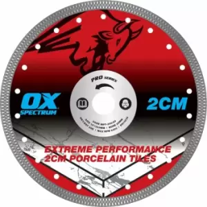 Ox Tools - ox Pro 2CM Porcelain Cutting Blade - 300/20mm