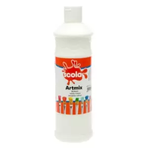Scola AM600/43 Artmix Ready-mix Paint 600ml - White