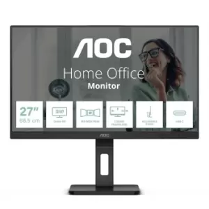 AOC Q27P3CV Computer Monitor 68.6cm (27") 2560 x 1440 pixels Quad HD LED Black