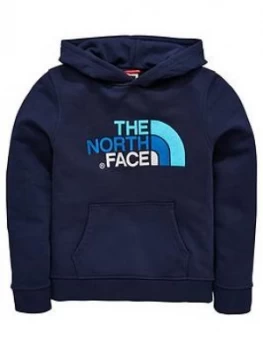 The North Face Boys Drew Hoody Blue Size Xs6 Years