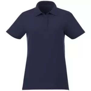 Elevate Liberty Womens/Ladies Private Label Short Sleeve Polo Shirt (M) (Navy)