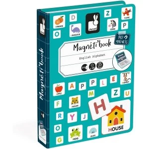Janod Magneti'Book Alphabet Game - English Version