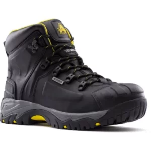 Amblers Safety As803 Waterproof Wide Fit Safety Boot Black Size 10
