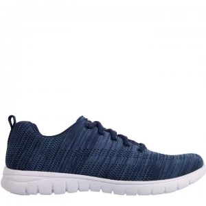 Fabric Flyer Runner Mens Trainers - Navy