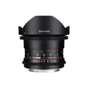 Samyang 8mm T3.8 VDSLR UMC Fish Eye CS II Lens for Canon EF Mount Black