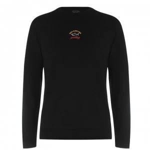 Paul And Shark Mid Chest Crew Sweatshirt - Black 011