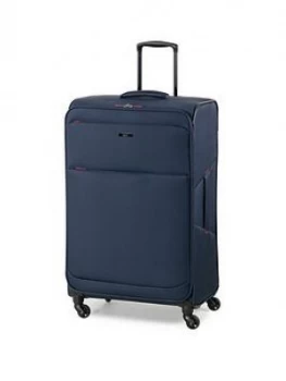 Rock Luggage Ever-Lite Large 4-Wheel Suitcase - Navy
