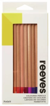 Reeves Coloured Pencil Set 24 Pieces