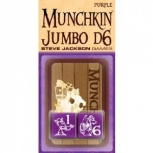 Munchkin Jumbo D6 Purple