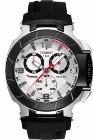 Mens Tissot T-Race Chronograph Watch T0484172703700