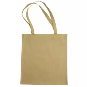 Jassz Bags "Beech" Cotton Large Handle Shopping Bag / Tote (Pack of 2) (One Size) (Winter Wheat)