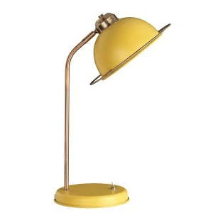 The Lighting and Interiors Group Bauhaus Table Lamp - Ochre