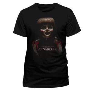 Annabelle Scary Face Unisex T-Shirt Medium