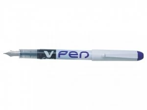Pilot V-Pen Erasable Disposable Fountain Pen Violet PK12
