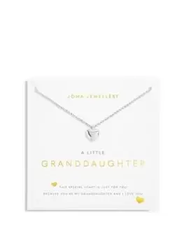 Joma Jewellery A LITTLE GRANDDAUGHTER NECKLACE, Silver, Women