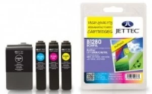 JetTec Brother LC1280XL Black and Tri Colour Inkjet Cartridge