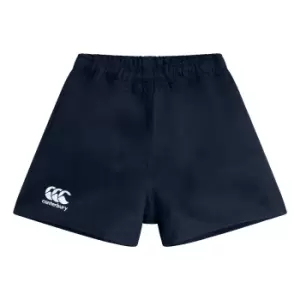 Canterbury Childrens/Kids Professional Rugby Shorts (10 Years) (Navy)