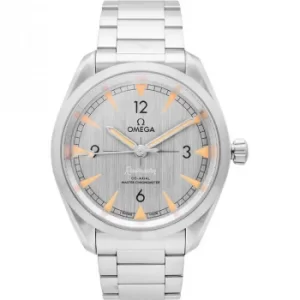 Seamaster Railmaster Co-Axial Master Chronometer 40mm Automatic Grey Dial Steel Mens Watch