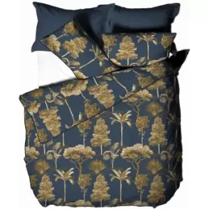 Paoletti Arboretum Pillowcase (Pack Of 2) (One Size) (Blue) - Blue