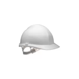 1125 White Reduced Peak Helmet S17WA