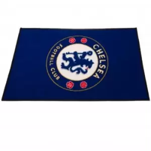 Chelsea FC Rug (One Size) (Blue)