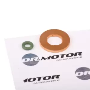 DR.MOTOR AUTOMOTIVE Gaskets MERCEDES-BENZ DRM061 6110170060,6110170060 Seal Kit, injector nozzle