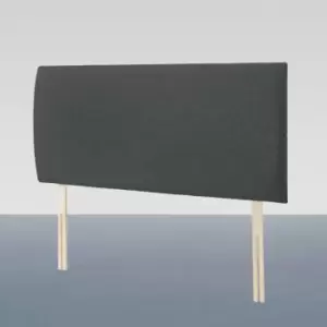 Airsprung 120Cm Small Double Langford Linoso Charcoal Headboard