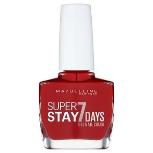 Maybelline Forever Strong Gel 06 Deep Red Nail Polish 10ml Red