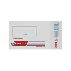 GoSecure Bubble Lined Envelope Size 1 100x165mm White Pack of 20