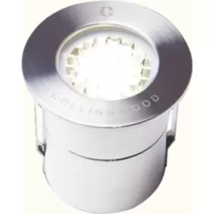 Collingwood LED Small Spot Low Profile Walkover Ground Light 12 - Degree 1W - Warm White