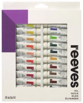 Reeves Oil Paint 10ml Set 24 Pieces