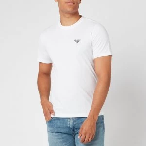 Barbour Beacon Mens Small Logo T-Shirt - White - L