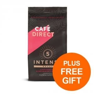 Cafe Direct Intense Fairtrade Roast and Ground Coffee 227g Ref FCR0003