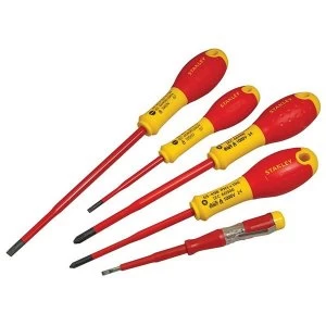 Stanley Tools FatMax VDE Insulated Screwdriver Set, 5 Piece SL/PH