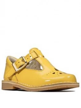 Clarks Toddler Girl Comet Weave Shoes - Yellow, Size 9 Younger