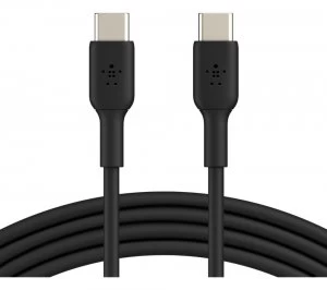 BELKIN Braided USB Type-C to USB Type-C Cable - 2 m, Black