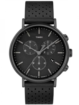 Timex Black 'Weekender Fairfield' Chronograph Watch - TW2R26800