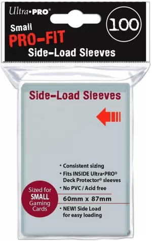 Small Pro Fit 100 Card Sleeve Standard Size